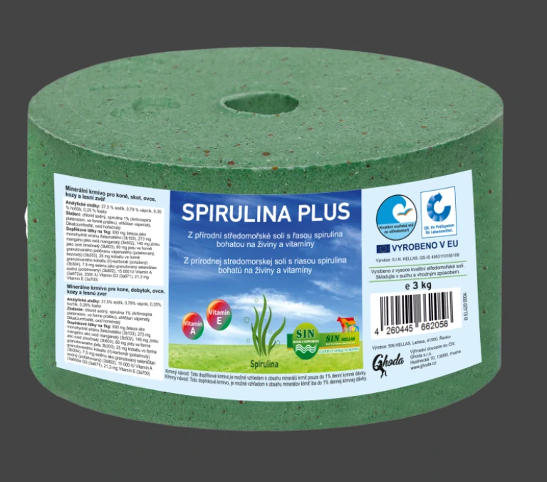 Lízna soľ - SPIRULINA