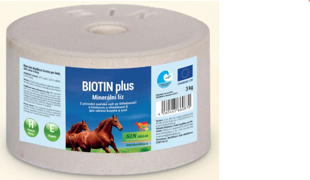 Lízna soľ - Biotin
